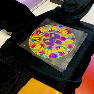 Black Hooded shirt Child Of The Sun image.